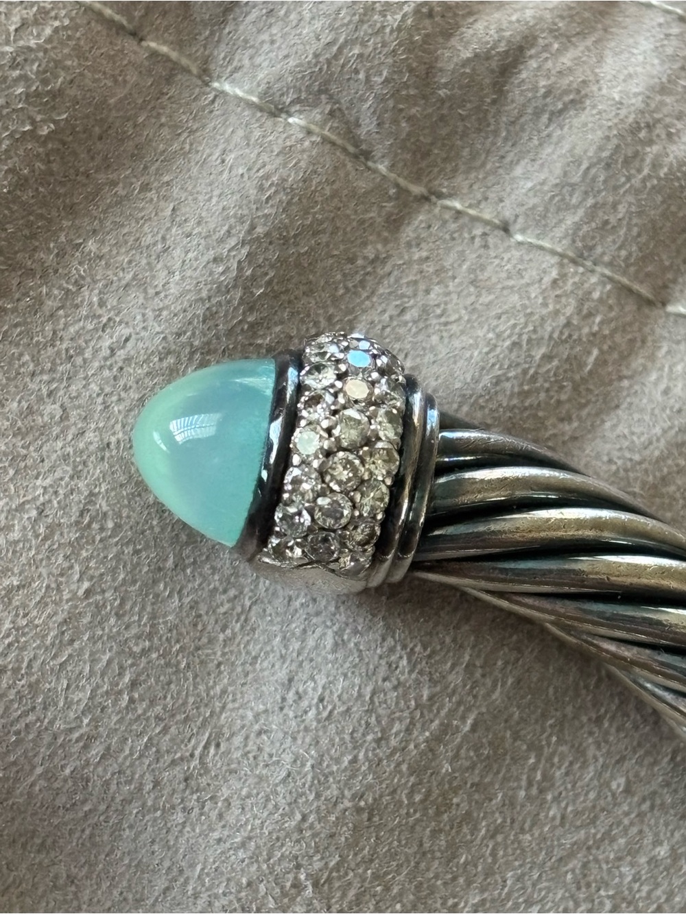 DAVID YURMAN ✨🩵HP🩵✨ 7mm Cable Cuff - Authentic